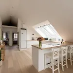 Sunlit Loft In Valby With Parking For 8