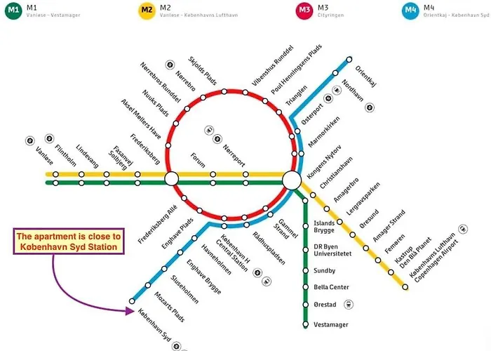 Apartment Sunlit Loft In Valby With Parking For 8 Kopenhagen